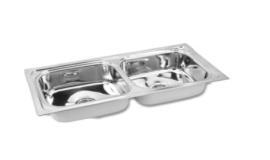 S.S Sinks - Drain Bowl Series Square