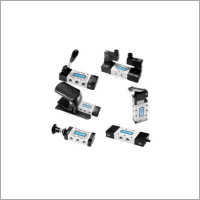 Pneumatic Spool Valve - High Pressure, Multiple Sizes Available | Black & Grey, 3/2 & 5/2 Manifold Type, High Temperature Power
