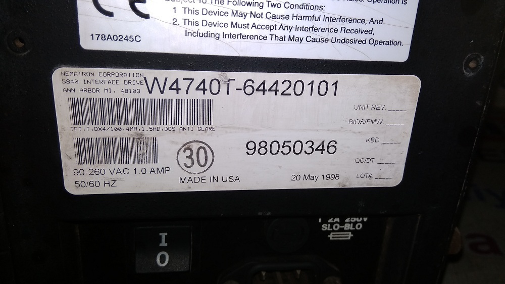 SIDEL HMI W4740T-64420101