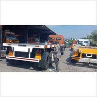 Double Axle Flatbed Trailer