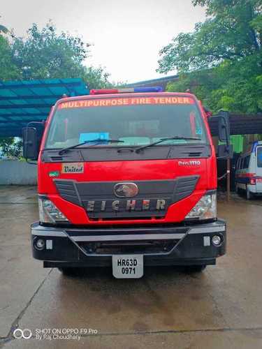 Water Tank Fire Tender