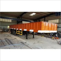 Platform Side Wall Truck Trailer