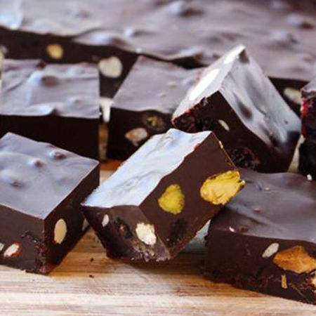 Chocolate Almond Fudge