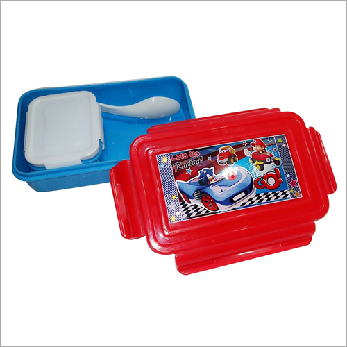 Available In Multicolor 800Ml Lock And Seal Printed Lunch Box