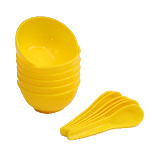 Available In Multicolor Plastic Soup Bowl Set