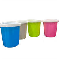 Colored Plastic Container Mug