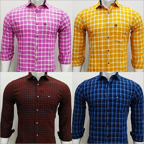 Mens Check Shirt Age Group: All