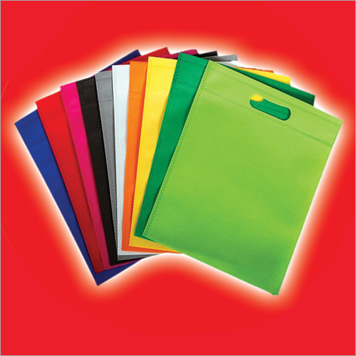 D-Cut Non Woven Bag - Polypropylene Spun-Bonded Non Woven, Customized Sizes & Colors , Durable and Lightweight for Daily Use