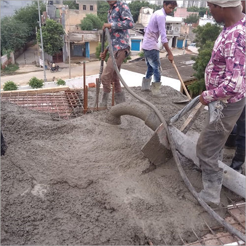 Industrial Mix Material Application: Construction