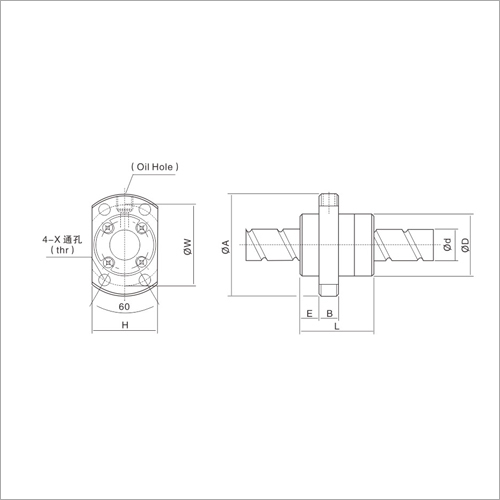 SFE Ball Screws