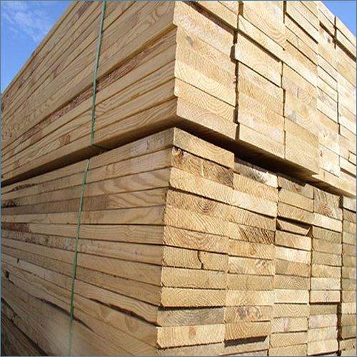 White Brown Pine Wood Planks