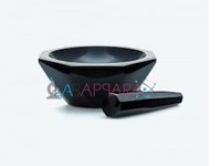 Agate Mortar & Pestle (Black)