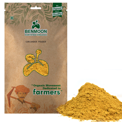 Greenish Yellow Coriander Powder