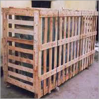 Wooden Cube Crate