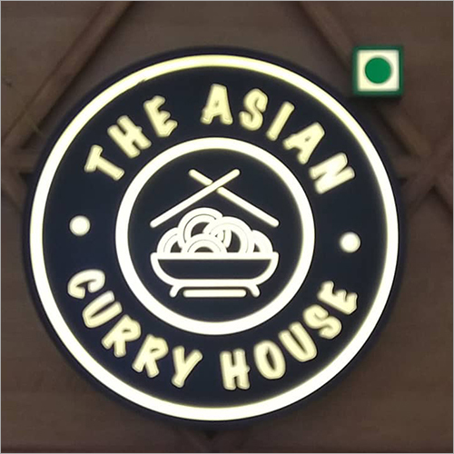 Logo Glow Signage Board Application: Promotion