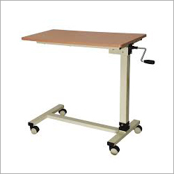 Adjustable Overbed Hospital Table