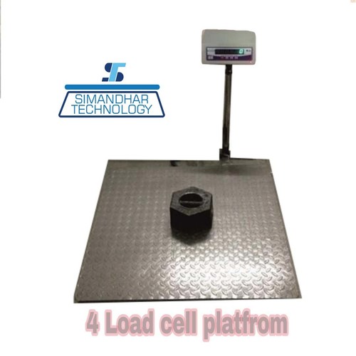 1500x1500 : 1500 Kg 4 Load cell Heavy Duty Platform Scales