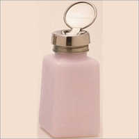 Solvent Dispenser - Polyethylene, Stainless Steel Cap, Motorized Agitator, Pink Color | Efficient Solvent Dispensing With Minimal Contamination