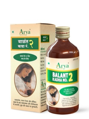 Balant Kadha No 2 - Haematinic Digestive Laxative Syrup, Tonic for Anaemia and Convalescence