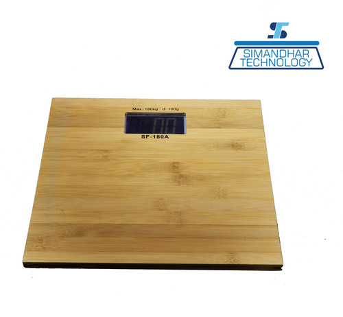 Personal Weighing Scale Wooden