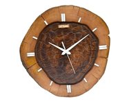 wooden wall clock