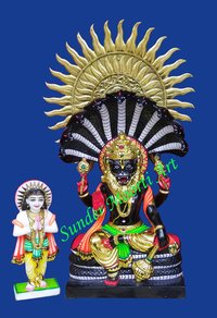 Marble Narsimha Dev Statue