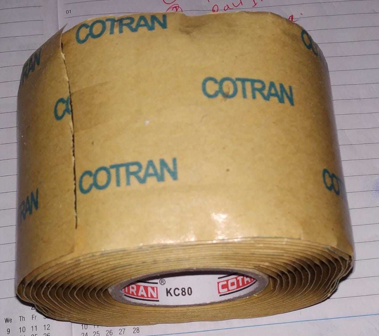 Rubber Waterseal Mastic Tape Cotran KC80