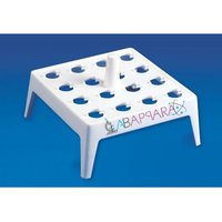 Float Rack - Autoclavable Polypropylene, Compact Design For 16 Micro Centrifuge Tubes With Alpha-numeric Index And Central Handle