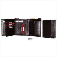 Brown Leather Chain Wallet