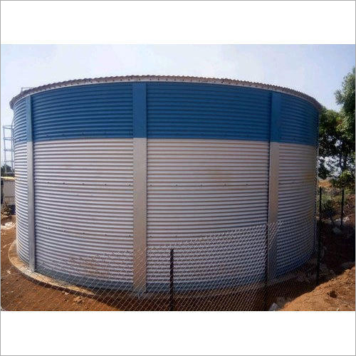 Corrugated Steel Storage Tank Application: Industrial