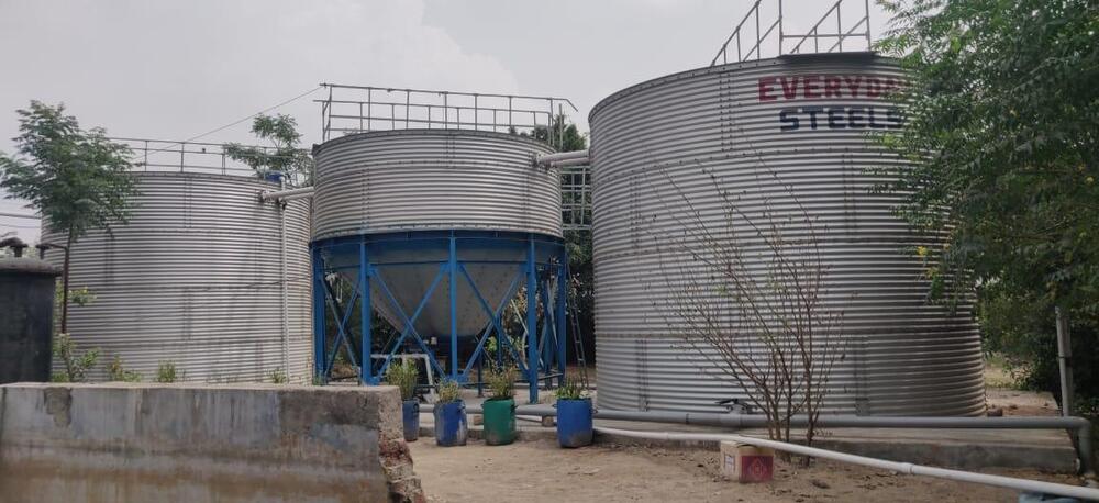 Effluent Storage Tank - Application: Industrial