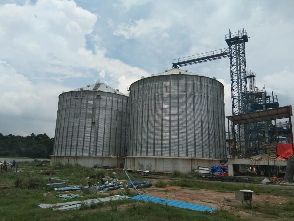 Flat Bottom Silo - Application: Industrial