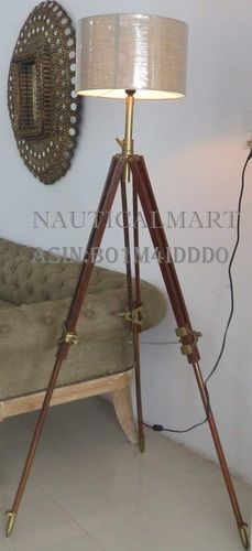 Nauticalmart Vintage Classic Tripod Floor Lamp Nautical Floor Lamp Home Decor lamp