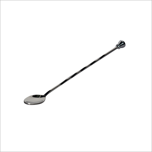 Ss Bar Spoon With  Knob Size: 29 Cm
