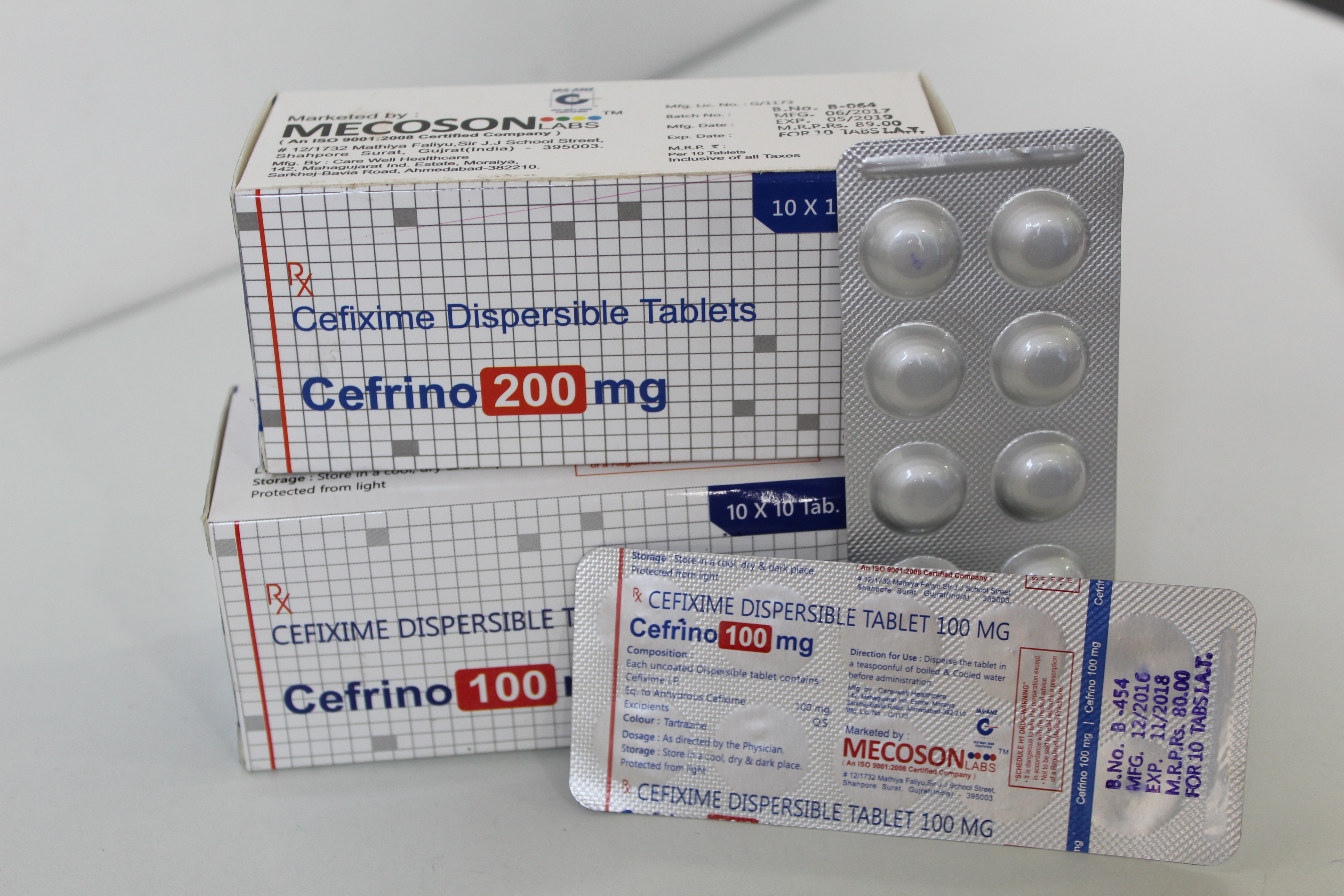 Cefixime 200Mg Dispersible Tablet