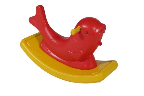 Red/Yellow Fish Rocker Toy