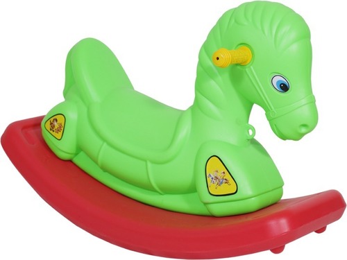 Multi Kids Plastic Horse Ride On Toy