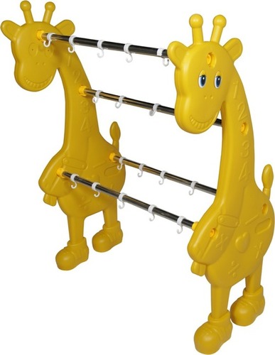 Plastic Giraffe Bottle Hanger No Assembly Required