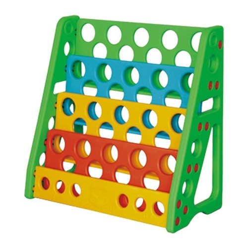 Play School Plastic Book Shelf No Assembly Required