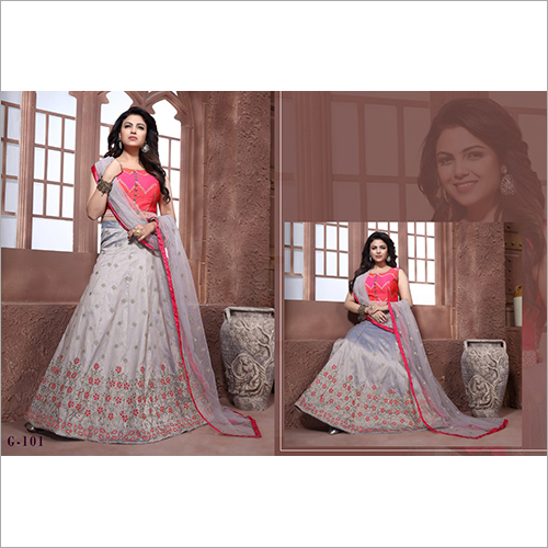 Available In Diferent Color Ladies Bandhani Designer Lehenga