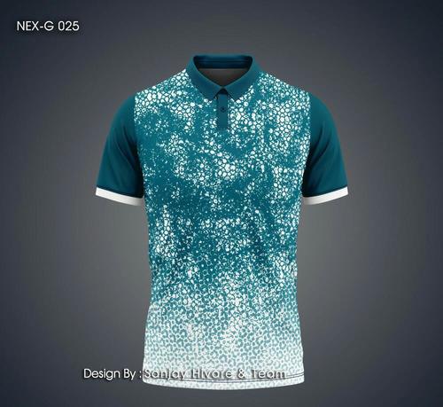 Polyester T Shirt - 100% Polyester, 165-180 GSM, Custom Sizes Available | Unisex, Polo Collar, Short Sleeves, As Required Colors, Printed Patterns