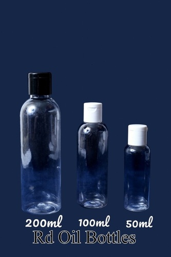 Plastic Transparent Rd Oil Bottles