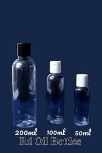 Plastic Transparent Rd Oil Bottles
