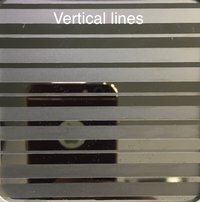 Vertical Lines Embossed SS Sheets