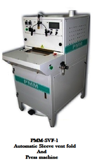 Automatic Sleeve Vent Fold and Press Machine