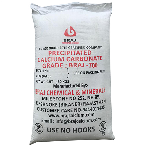 Precipitated Calcium Carbonate By BRAJ CHEMICAL & MINERALS