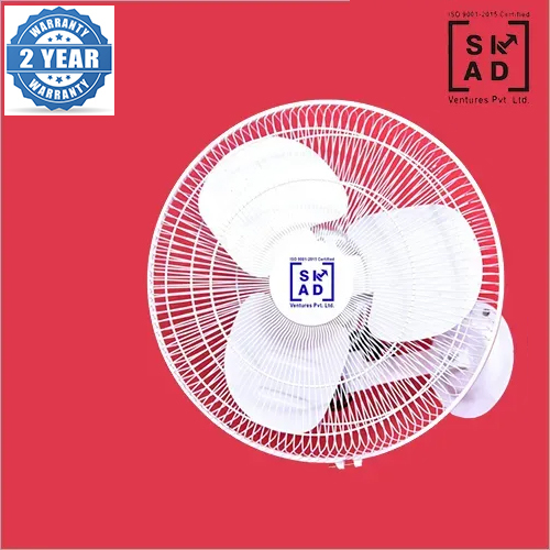 White Wall Pedestal Fan 500Mm