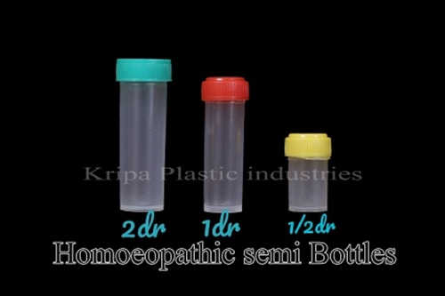 Homoeopathic Semi Bottles By KRIPA PLASTIC INDUSTRIES