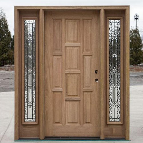 Decorative Pine Wood Door Application: Commercial