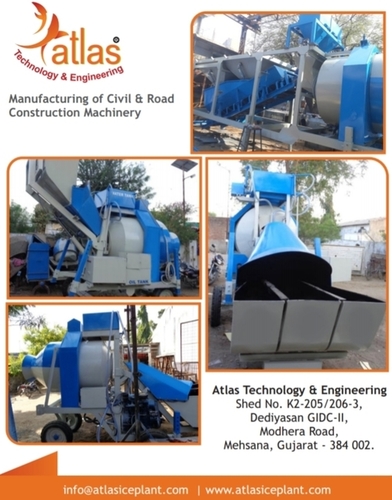 Mobile Concrete batching plant